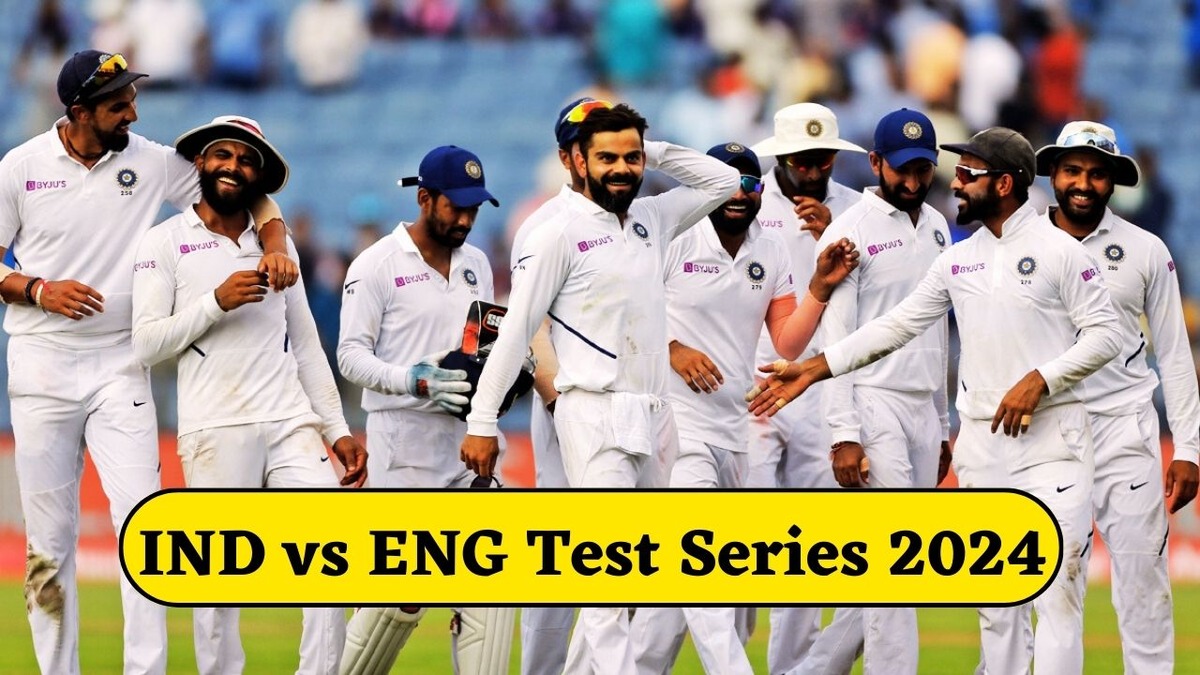 IND vs ENG Test Series 2024